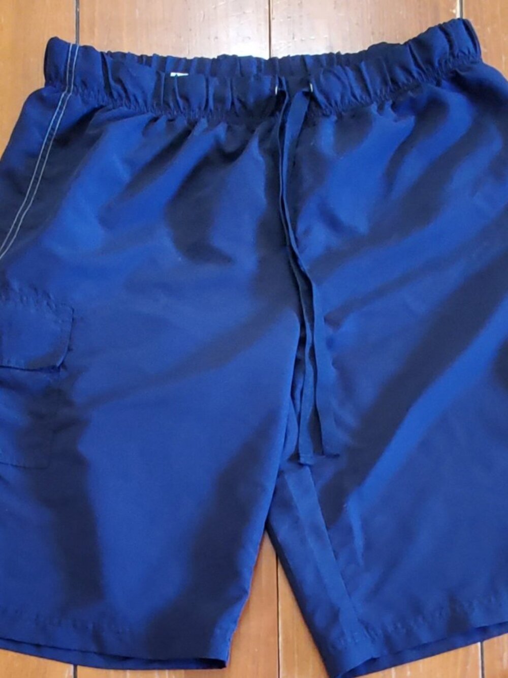 New York Laundry NYL Cargo Shorts for Women Size L Above the Knee Blue